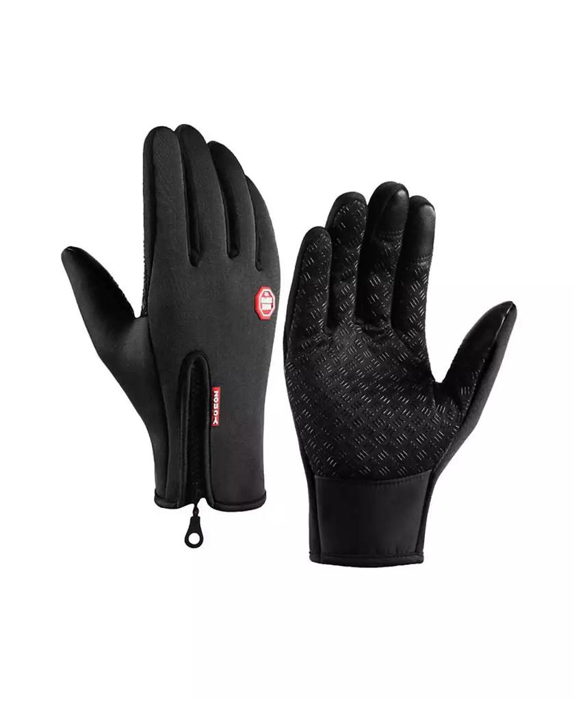 Braveman Men's Unisex Wind & Water Resistant Warm Touch Screen Tech Winter Gloves