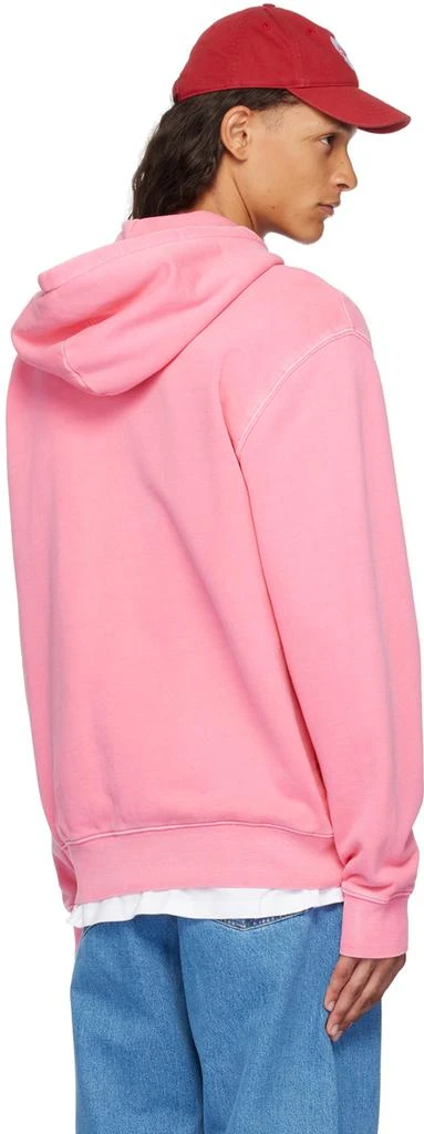Carhartt WIP Pink Script Hoodie 3
