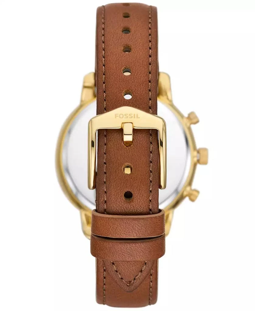 Fossil Women'sNeutra Chronograph Medium Brown Leather Watch 36mm 4