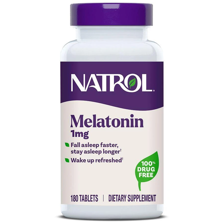 Natrol Melatonin Tablets Unflavored 1