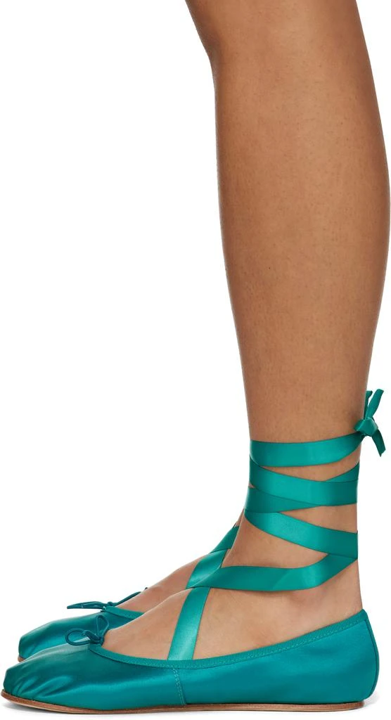 Repetto Blue Sophia Ballerina Flats 3
