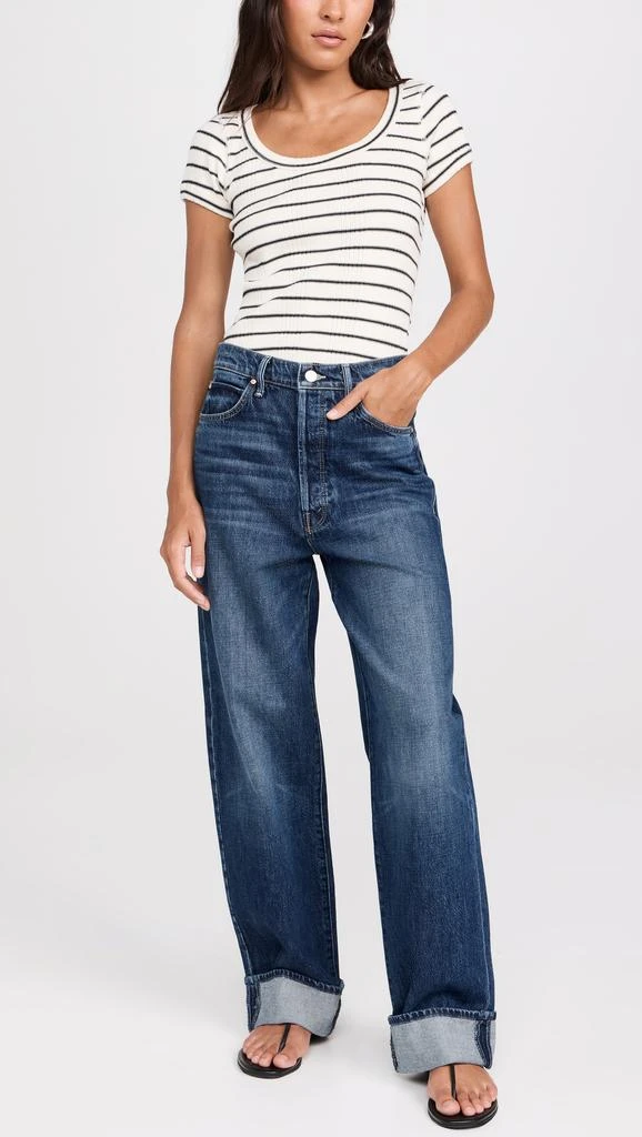 MOTHER The Spitfire Nerdy Cuff Jeans 4