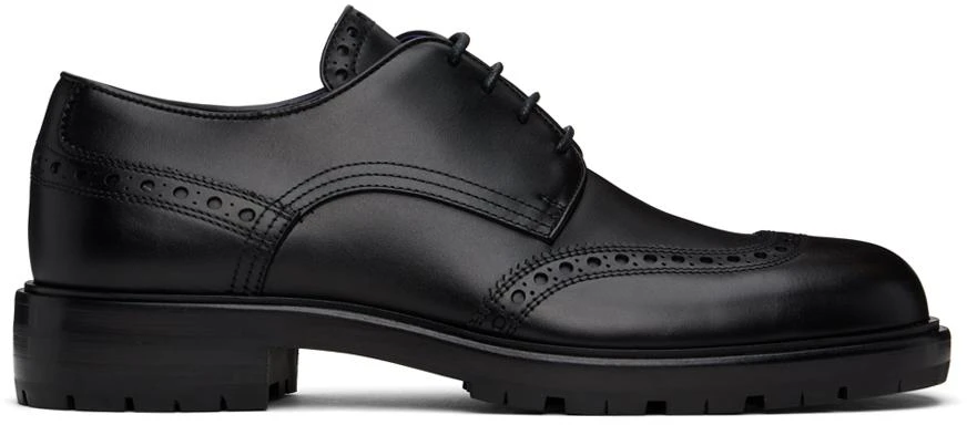 Burberry Black Leather Soho Derbys 1