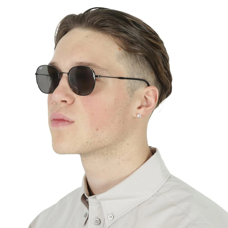 Ray-Ban Dark Grey Phantos Unisex Sunglasses RB3809 002/B1 55 2