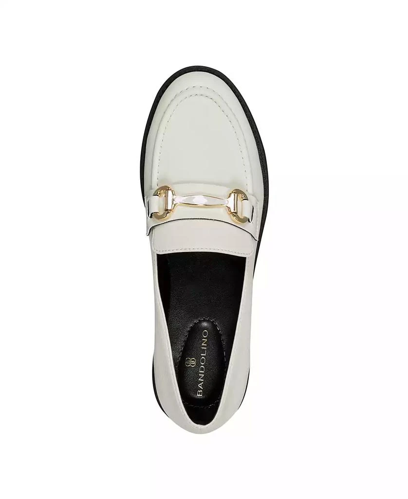 Bandolino Women's Franny Lug Sole Hardware Loafers 4