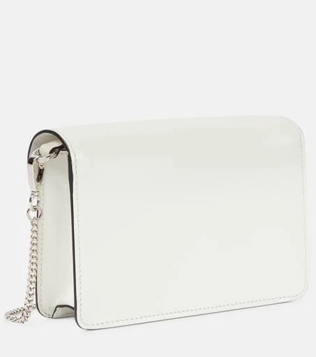 Prada Triangle Mini leather crossbody bag 4
