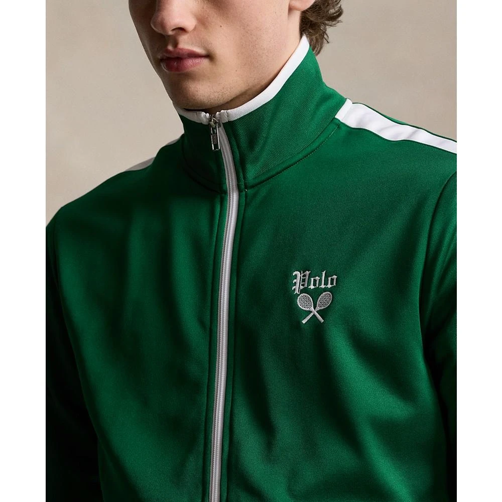 Ralph Lauren Men's Embroidered Fleece Track Jacket 3