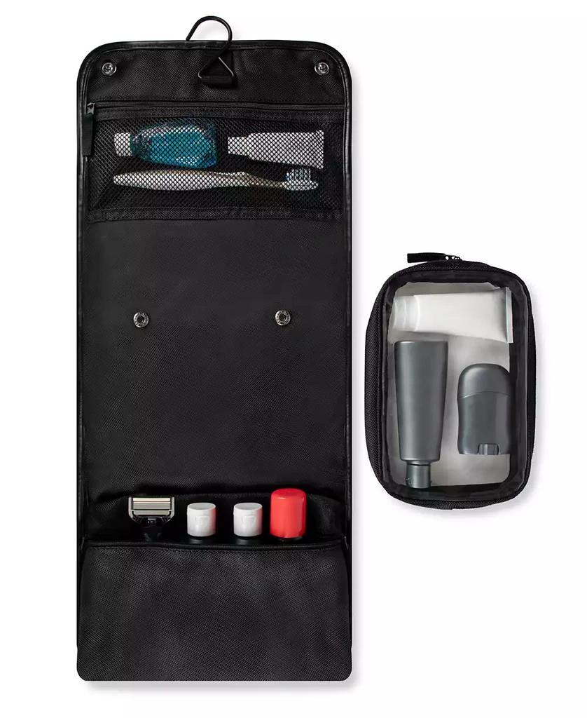 Tommy Hilfiger Men's Hanging Travel Kit and Toiletry Organizer 10