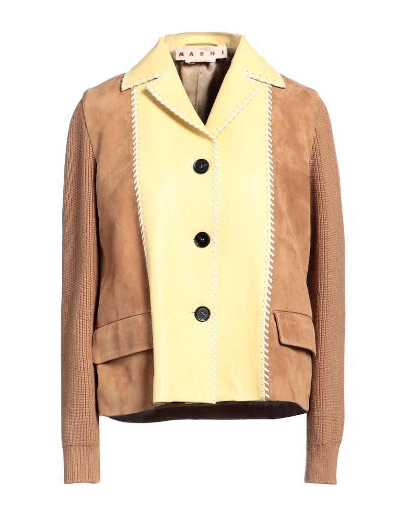 ブルゾン Marni Double-Breasted Jacket With Belted Waist Marni Double-Breasted Jacket With Belted Waist - Jackets