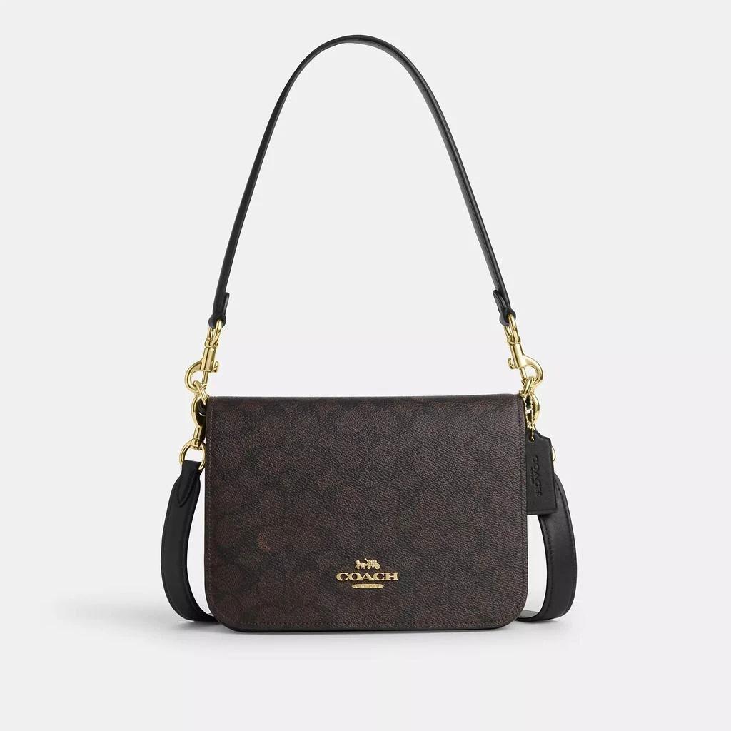 Coach Quinn Bag In Signature Canvas 1