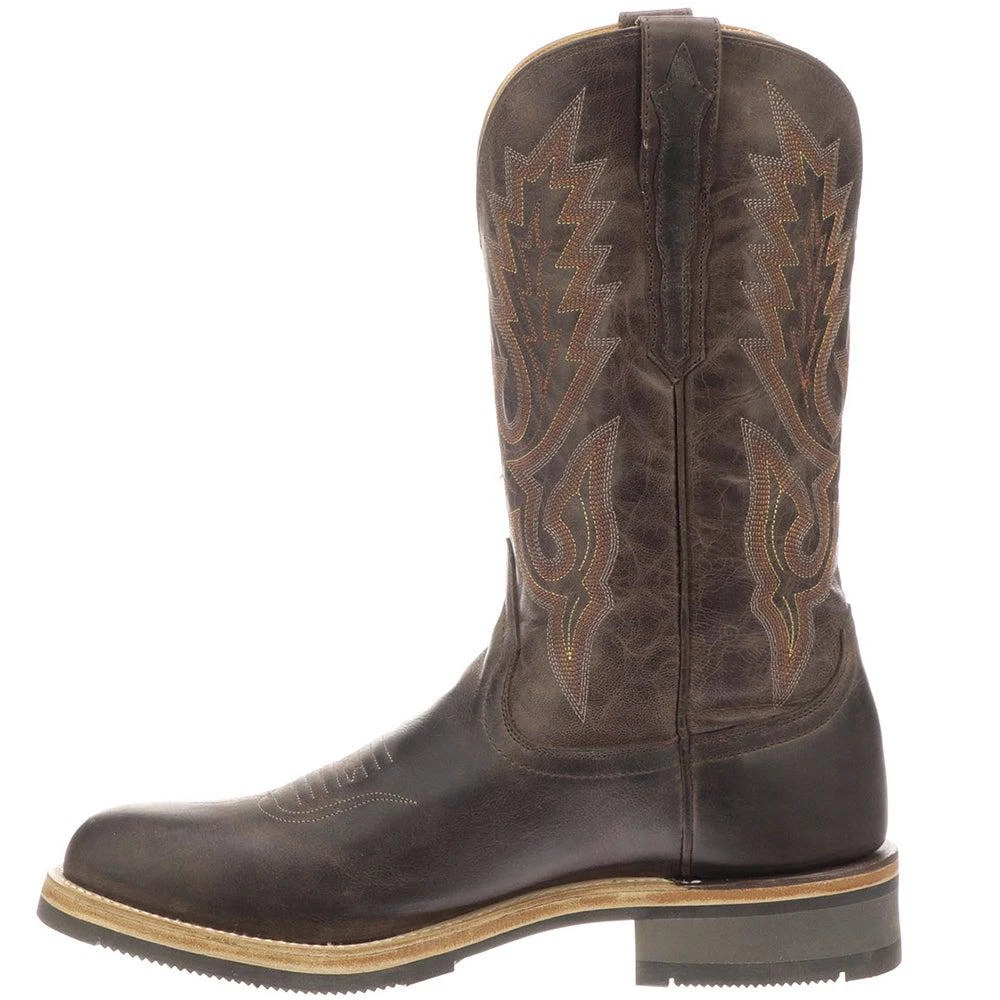 Lucchese Rusty Embroidery Round Toe Cowboy Boots 4