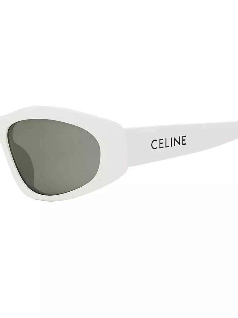 CELINE Monochroms 57MM Geometric Sunglasses 3