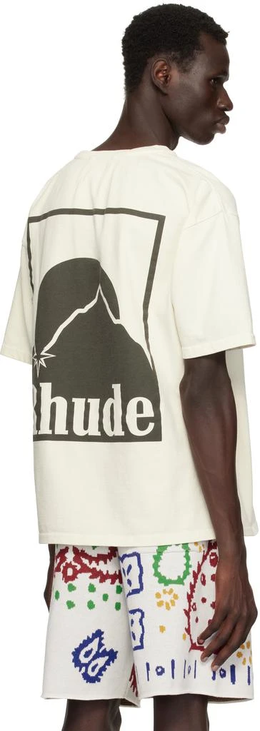 Rhude Off-White Moonlight Badge T-shirt 3