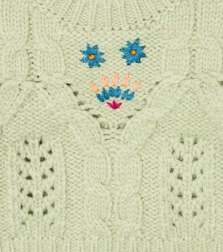 Louise Misha Baby Georgette embroidered sweater 3