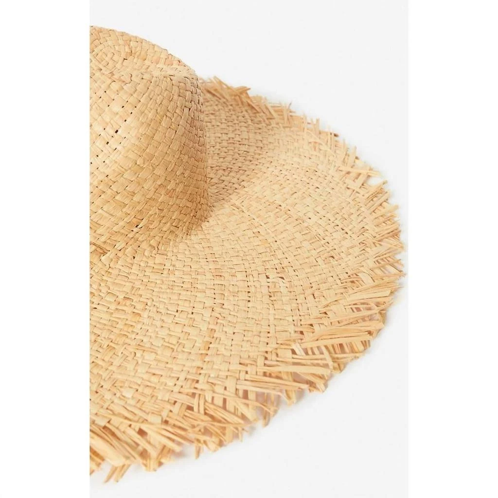 VANESSA BRUNO Raffia Hat In Natural 2