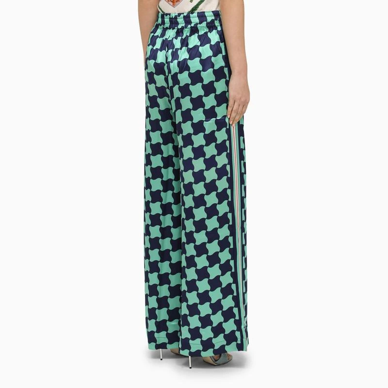 Casablanca Blue/light blue palazzo trousers 5
