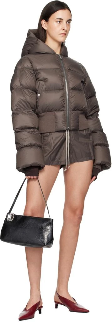 Jil Sander Black Jewel Zip Bag 4