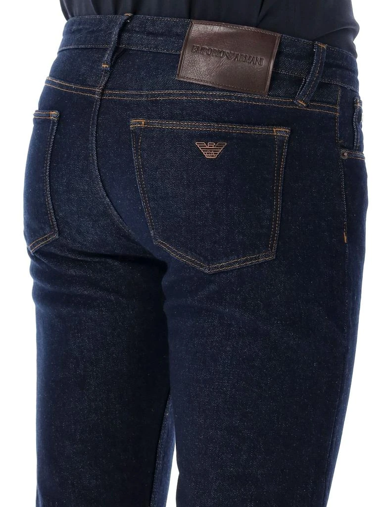 Emporio Armani Emporio Armani Logo Plaque Slim-Fit Jeans 3
