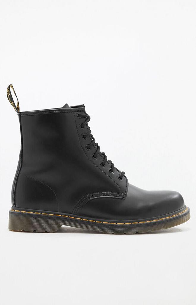 Dr. Martens Smooth Leather Lace sold Up Black Boots