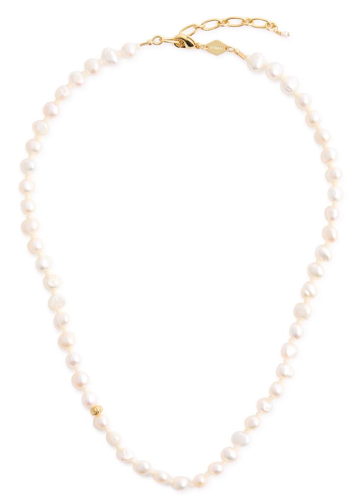 Anni Lu Petit Stellar Pearly beaded pearl necklace