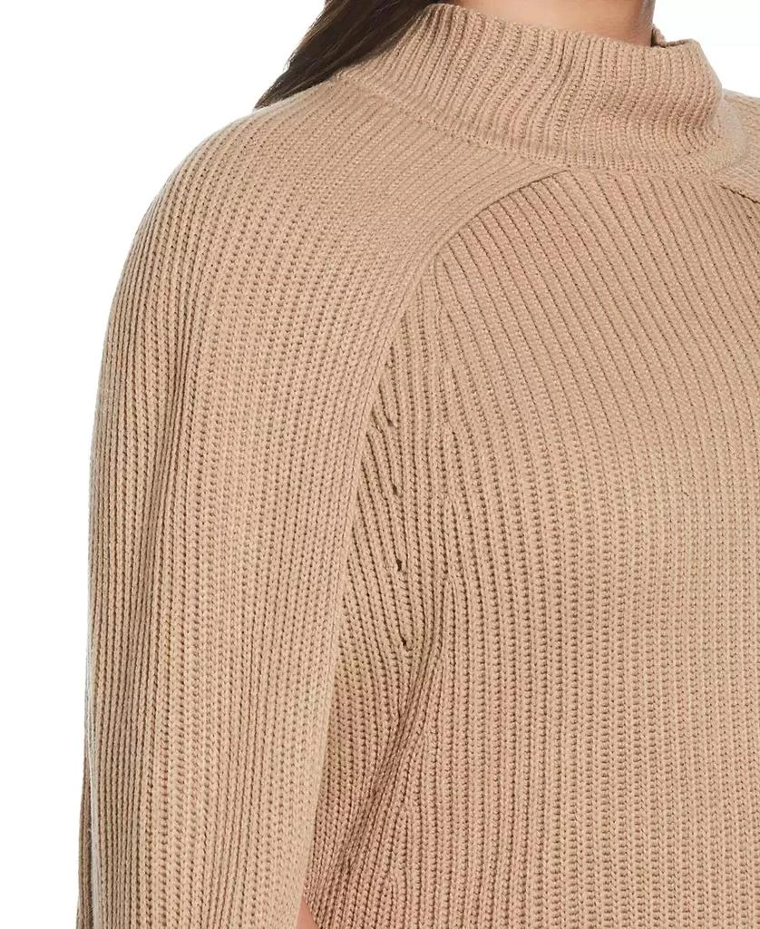 Rafaella Plus Size Poncho Sweater 3