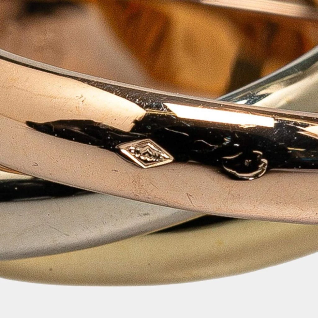 Cartier Cartier 18K Yellow Gold, Rose Gold, White Gold Trinity Ring EU 52 5