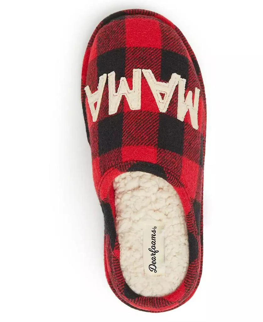 Dear Foams Family Plan Buffalo Check Slipper 4