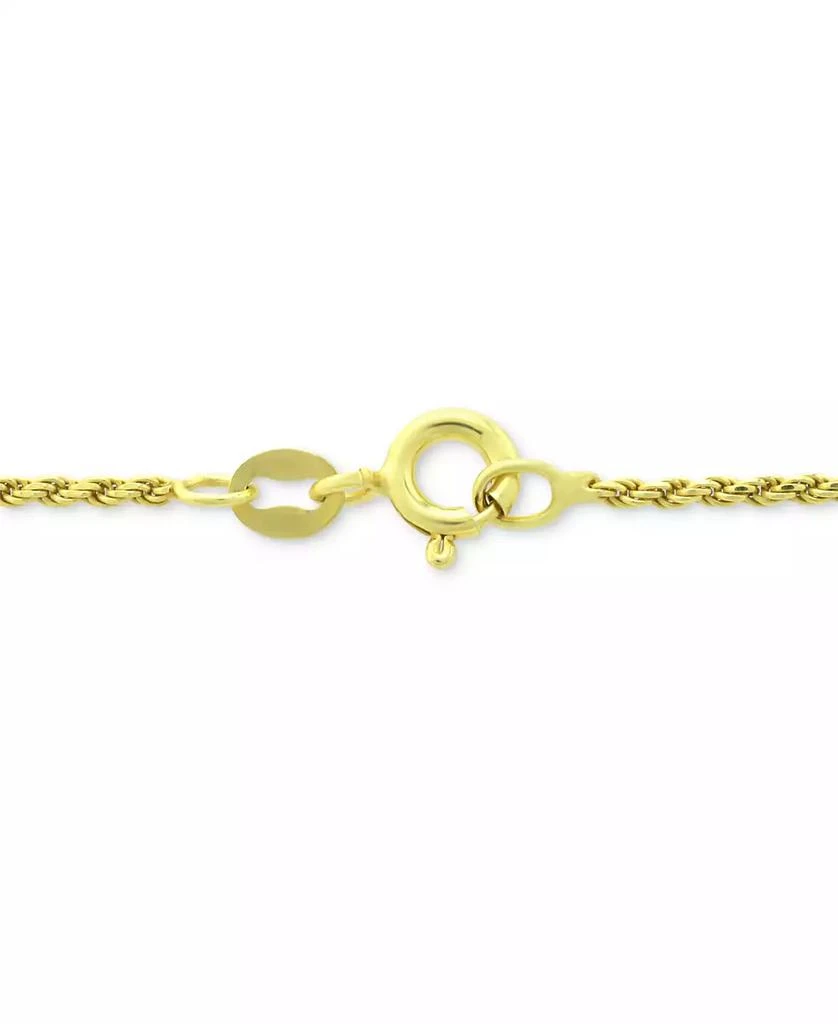 Giani Bernini Twist Rope Ankle Bracelet in 18k Gold-Plated Sterling Silver, also available in Sterling Silver, Created for Macy
s 4