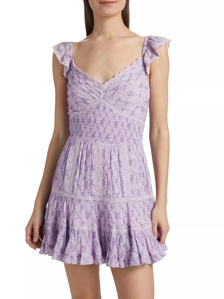 LOVESHACKFANCY Victorian Presline Minidress 3