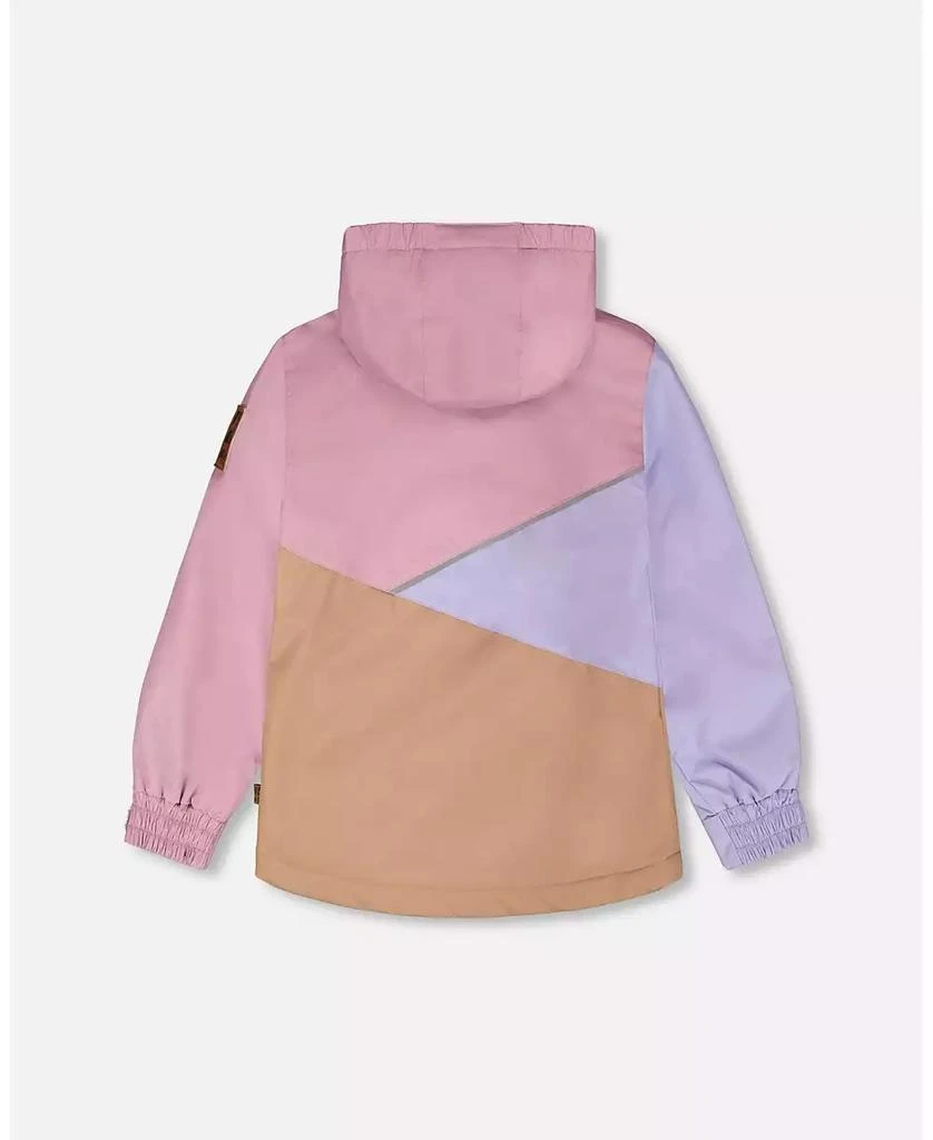 Deux par Deux Girl Mid-Season Jacket in Polyester Mauve - Toddler|Child 4