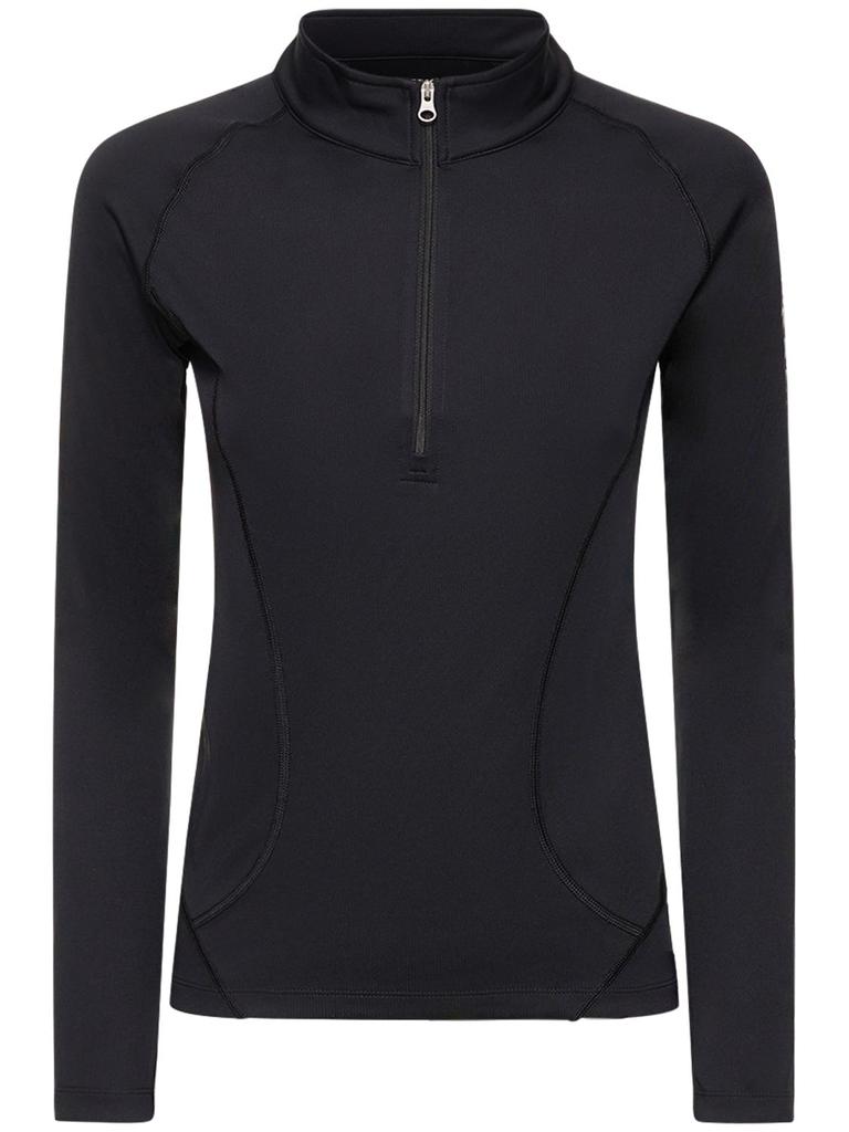 PERFECT MOMENT Thermal Back Seam 1/2 Zip Top