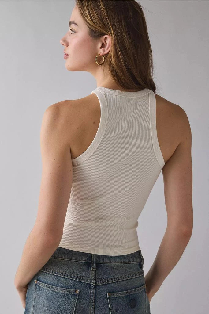 Kimchi Blue Kimchi Blue Kidult Ribbon Applique Graphic Off-Duty High Neck Tank Top 4