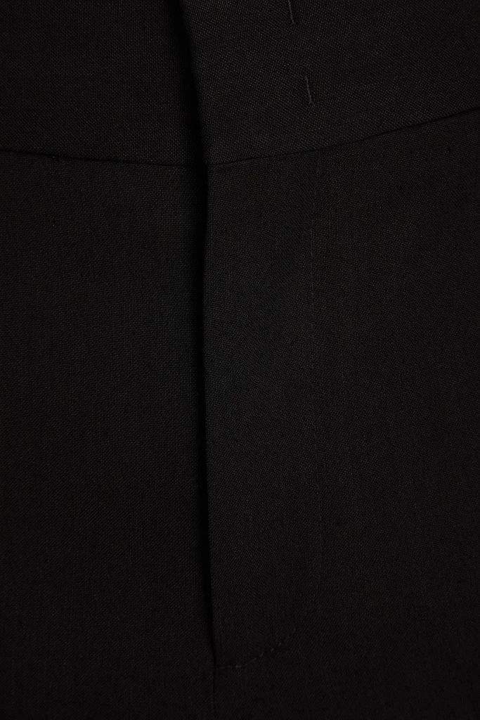 ANOTHER TOMORROW Hemp-blend crepe kick-flare pants 4