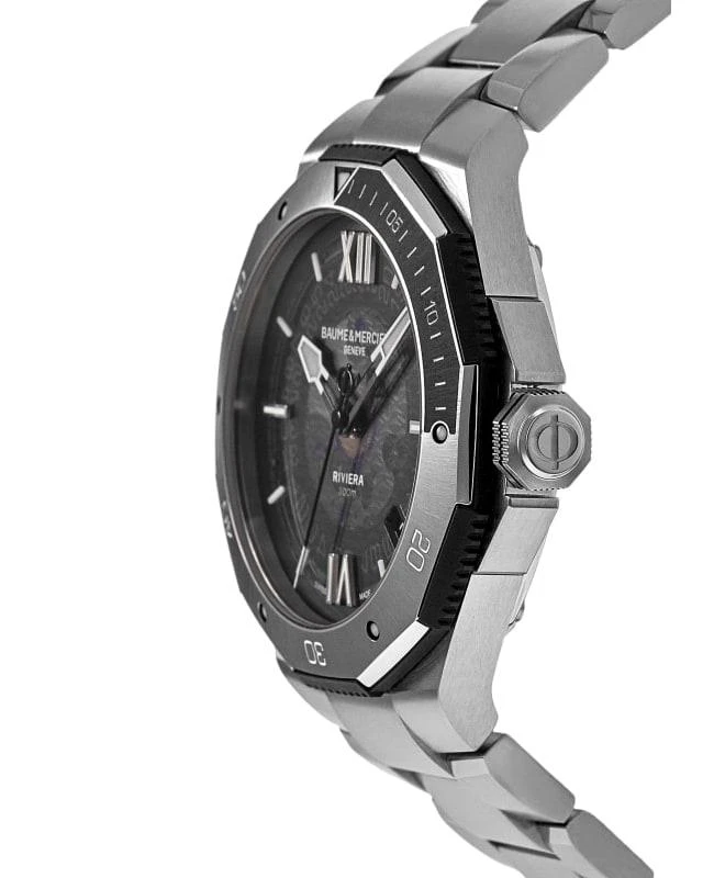Baume & Mercier Baume & Mercier Riviera 300m Divers Smokey Grey Dial Steel  Men's Watch 10717 3
