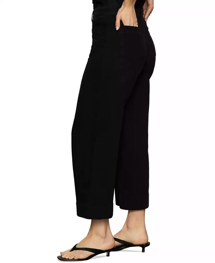 Sanctuary Women's Soft Marine Cotton Cropped Pants 3