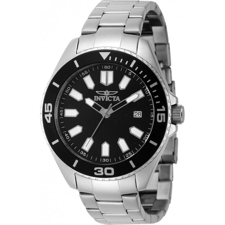 Invicta Pro Diver Quartz Black Dial Men
s Watch 46316 1