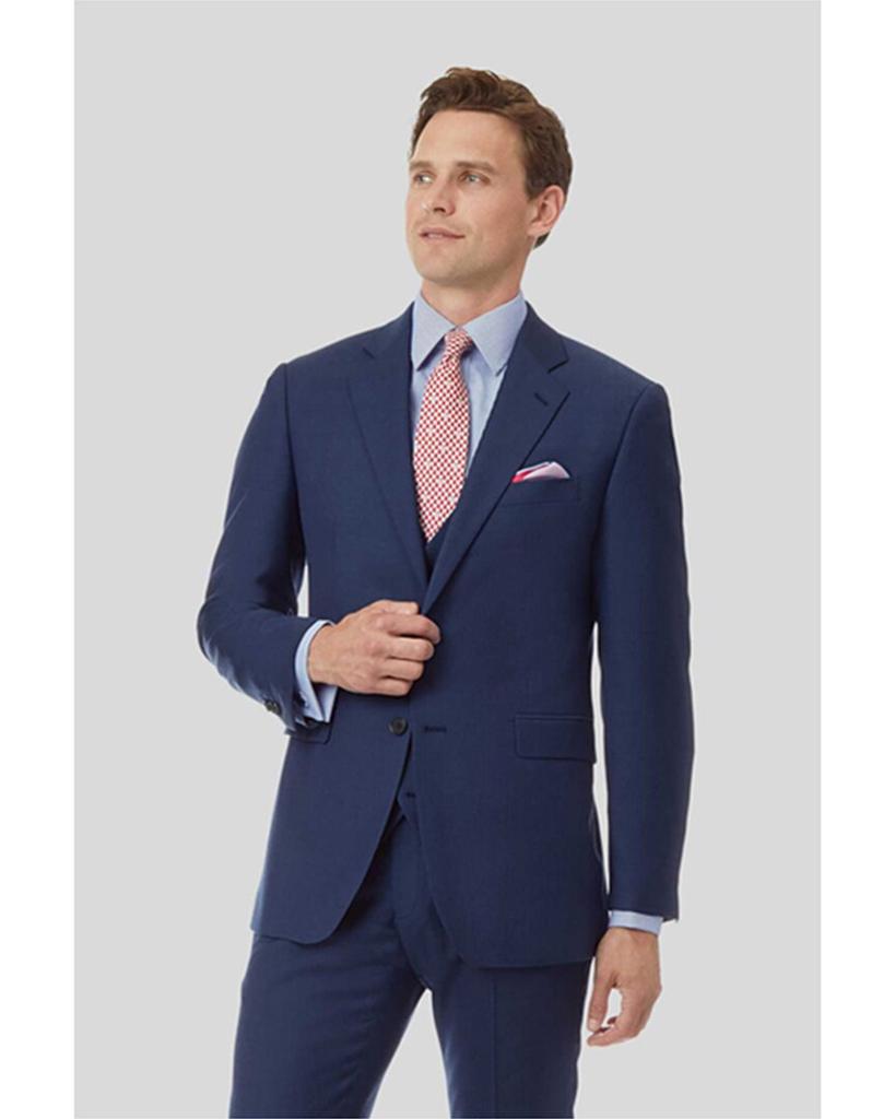 Charles Tyrwhitt Charles Tyrwhitt Slim Fit Herringbone Wool Jacket