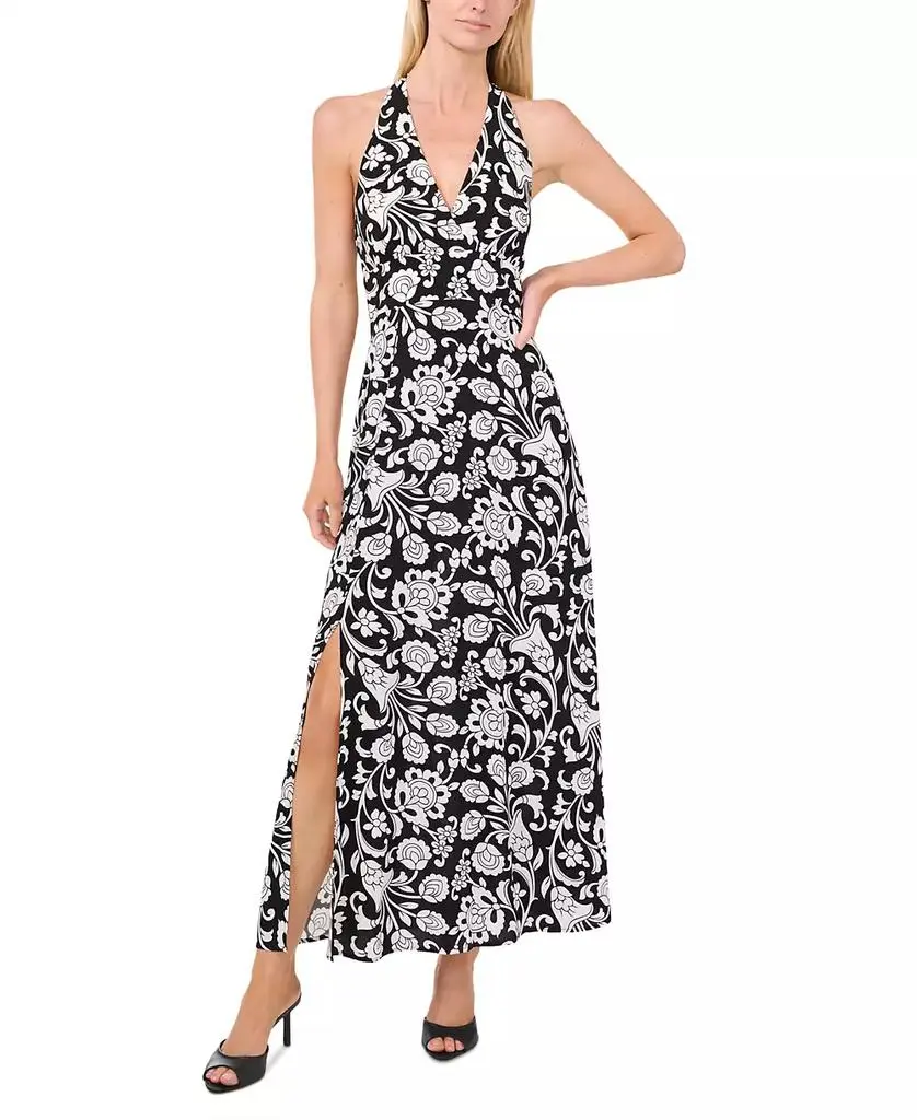 hutch halter pleated swing mini dress TEXTURED HALTER NECK PLEATED MINI DRESS – Sweet Chilling main image 0