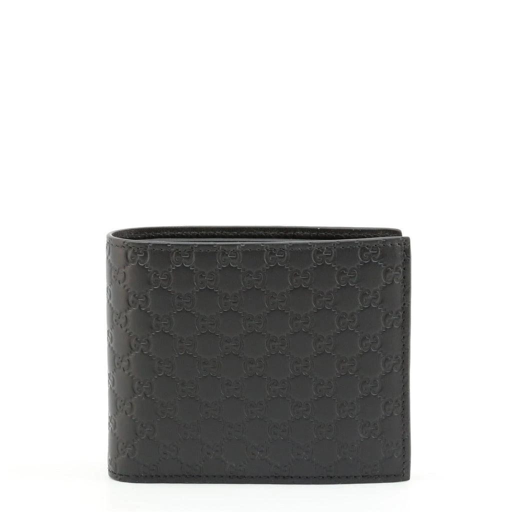 Gucci Gucci Men's Black Bifold Wallet Microguccissima Leather Mod. 260987 BMJ1N 1000 1