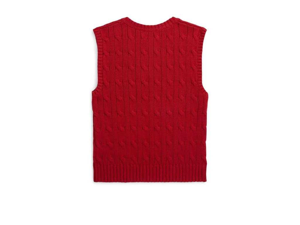 Ralph Lauren Cable-Knit Cotton Sweater Vest (Toddler/Little Kid) 2