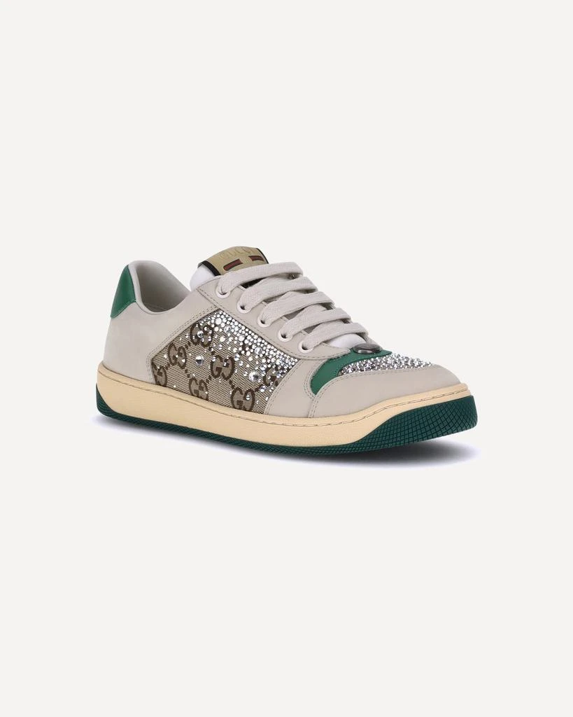 Gucci Rhinestone Screener Sneakers 4