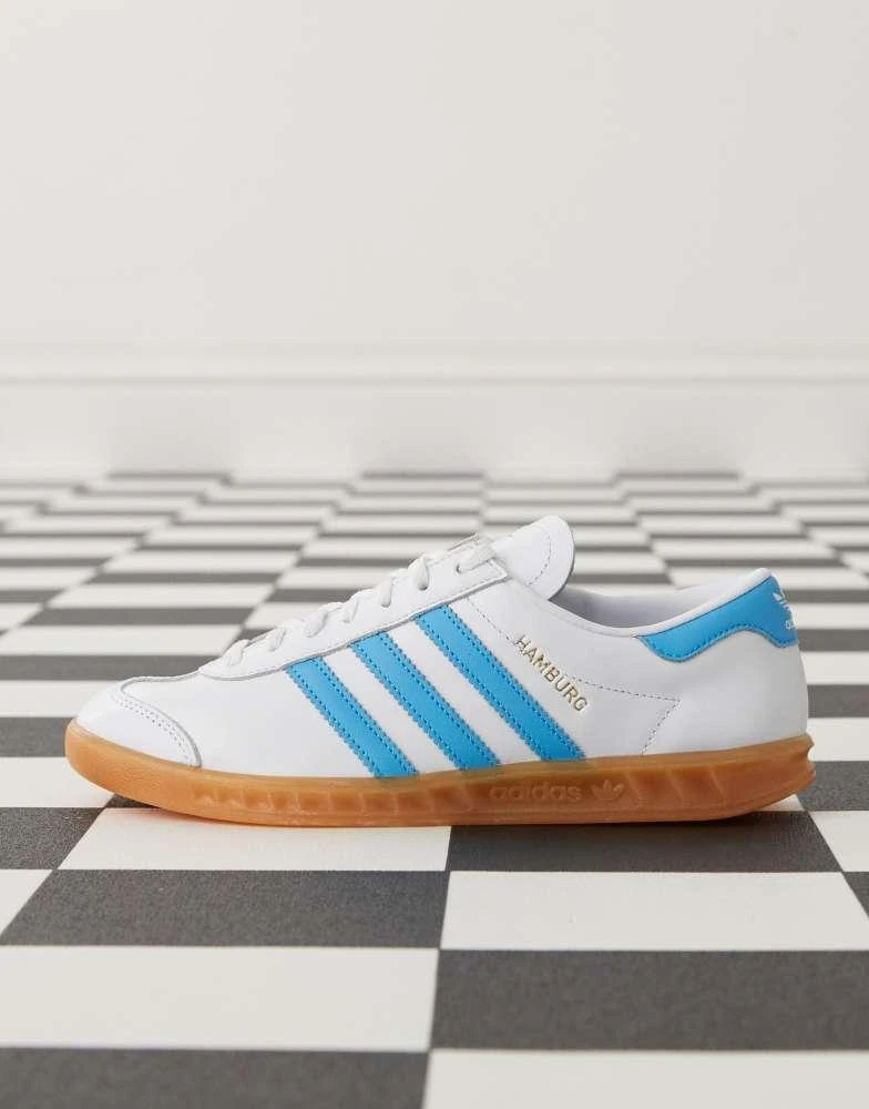 Adidas Originals Adidas Hamburg White Trainers Adidas Hamburg Men