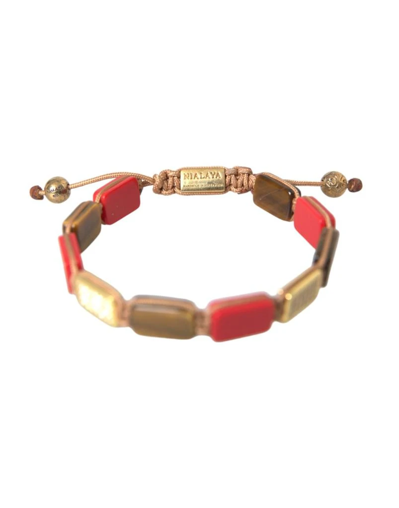 Nialaya CZ Tiger Eye   925  Men Men's Bracelet 3