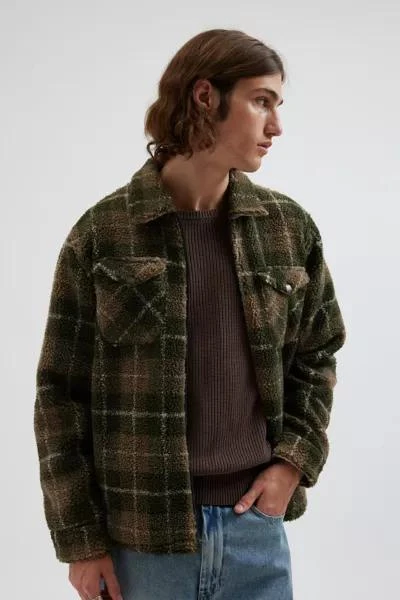 Katin Katin Anderson Plaid Fleece Shirt Jacket 1
