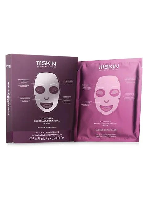 111skin Y Theorem Bio Cellulose 5-Piece Facial Mask Set 3