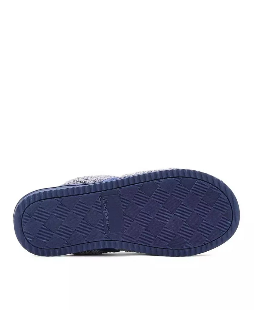 Dear Foams Women
s Serena Marled Chenille Scuff Slippers 5