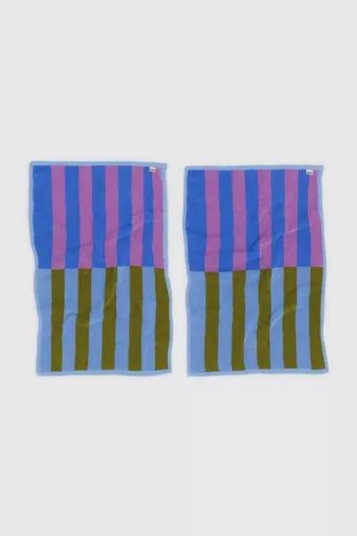Baggu BAGGU Reversible Hand Towel Set 2