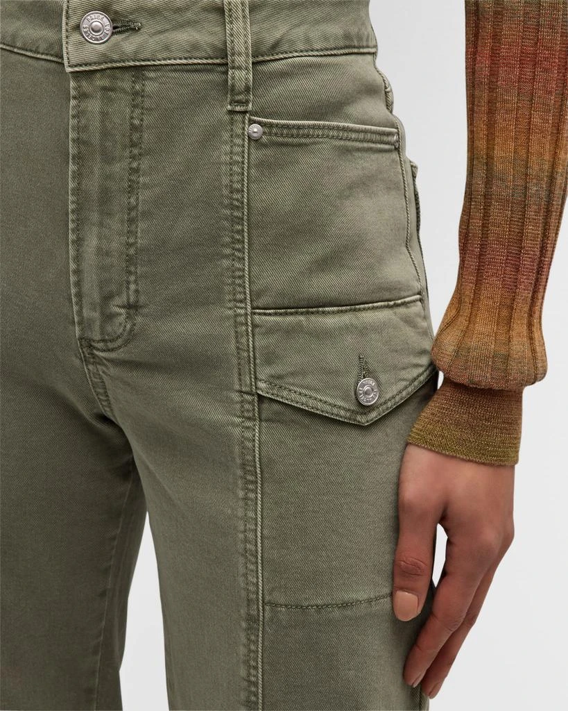 Paige Alexis Cropped Cargo Jeans 5