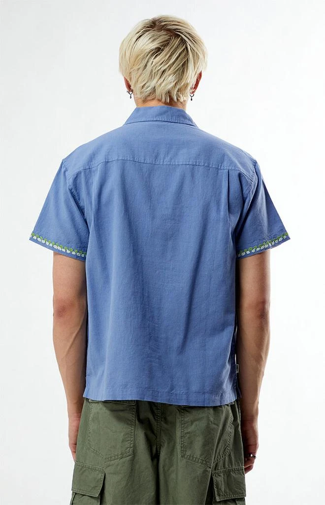 Obey Quentin Embroidered Camp Shirt 4