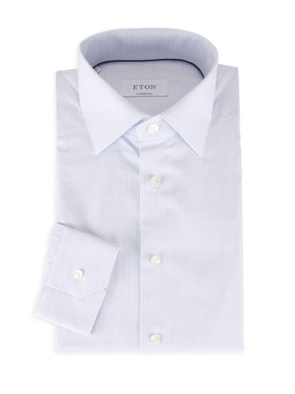 Eton Cotton Contemporary-Fit Dress Shirt